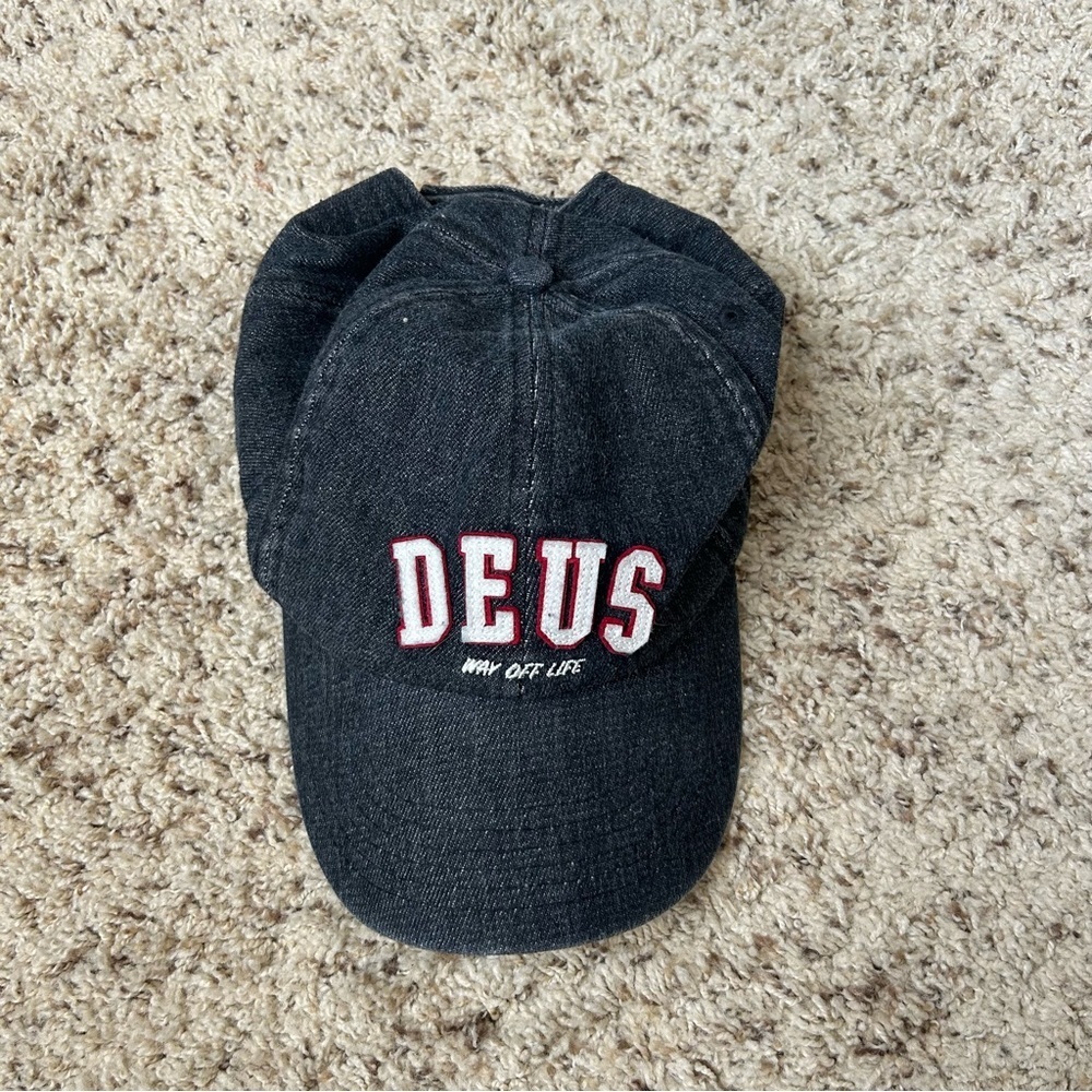 Men's Deus Ex Machina Dad Style Logo Hat One Size - Picture 2 of 6